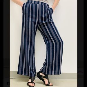 Kori Brand Striped Lined Pants, Medium